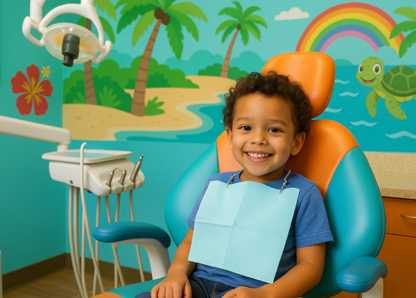 pediatric dental visit in Hawaii