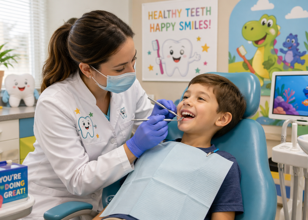 what does a pediatric dentist do