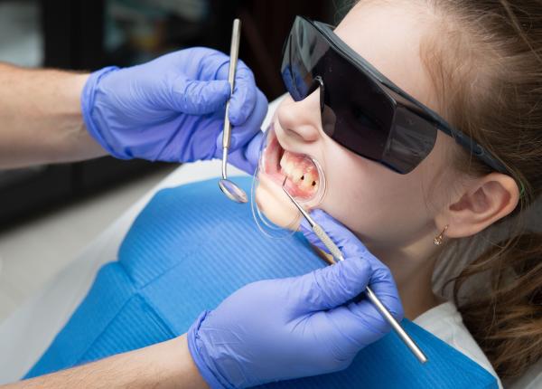 pediatric dental cleaning