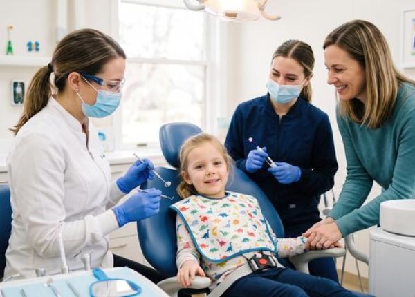 infant oral health exams